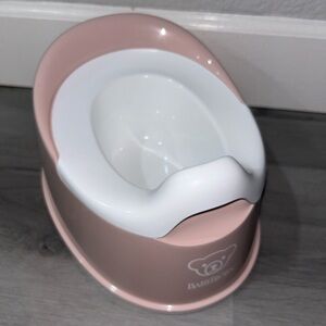 BabyBjörn Potty Chair, Pink/White